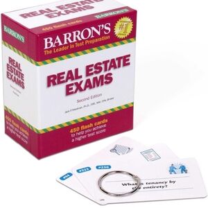 Barron's Real Estate Exams Flash Cards